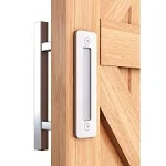 12 Stainless Steel Sliding Barn Door Handles And Pullsdouble Sided Hardware S...