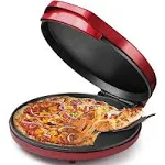 COMMERCIAL CHEF Countertop Pizza Maker, Indoor Electric Countertop Grill, Quesadilla Maker with Variable Temperature