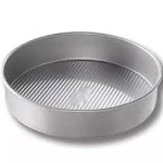 USA Pan Bakeware Round Cake Pan 9 inch Nonstick Quick Release Coating Made in The ...