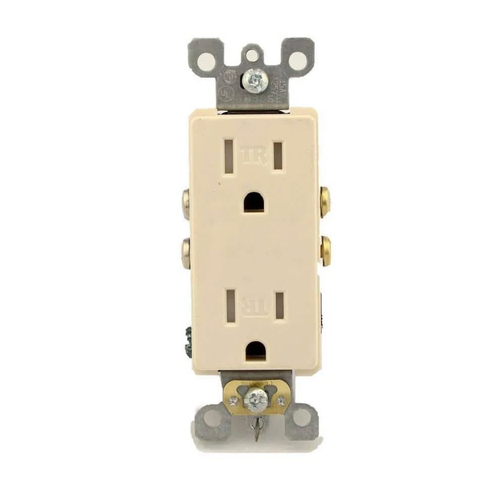 Leviton Decora Duplex Tamper Resistant Outlet