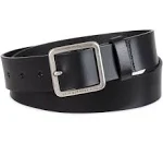 Levi's Women's & Plus Square Center Bar Buckle Leather Belt - Medium