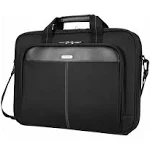 NWT Targus black classic slim top load 15-16in padded laptop, briefcase, bag.