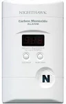 Kidde Carbon Monoxide Detector, Plug In Wall with 9-Volt Battery Backup, Digital LED Display, 6 Pack