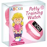 Potty Training Watch - Baby Reminder Water Resistant Timer for Toilet Training Kids & Toddler (Pink)