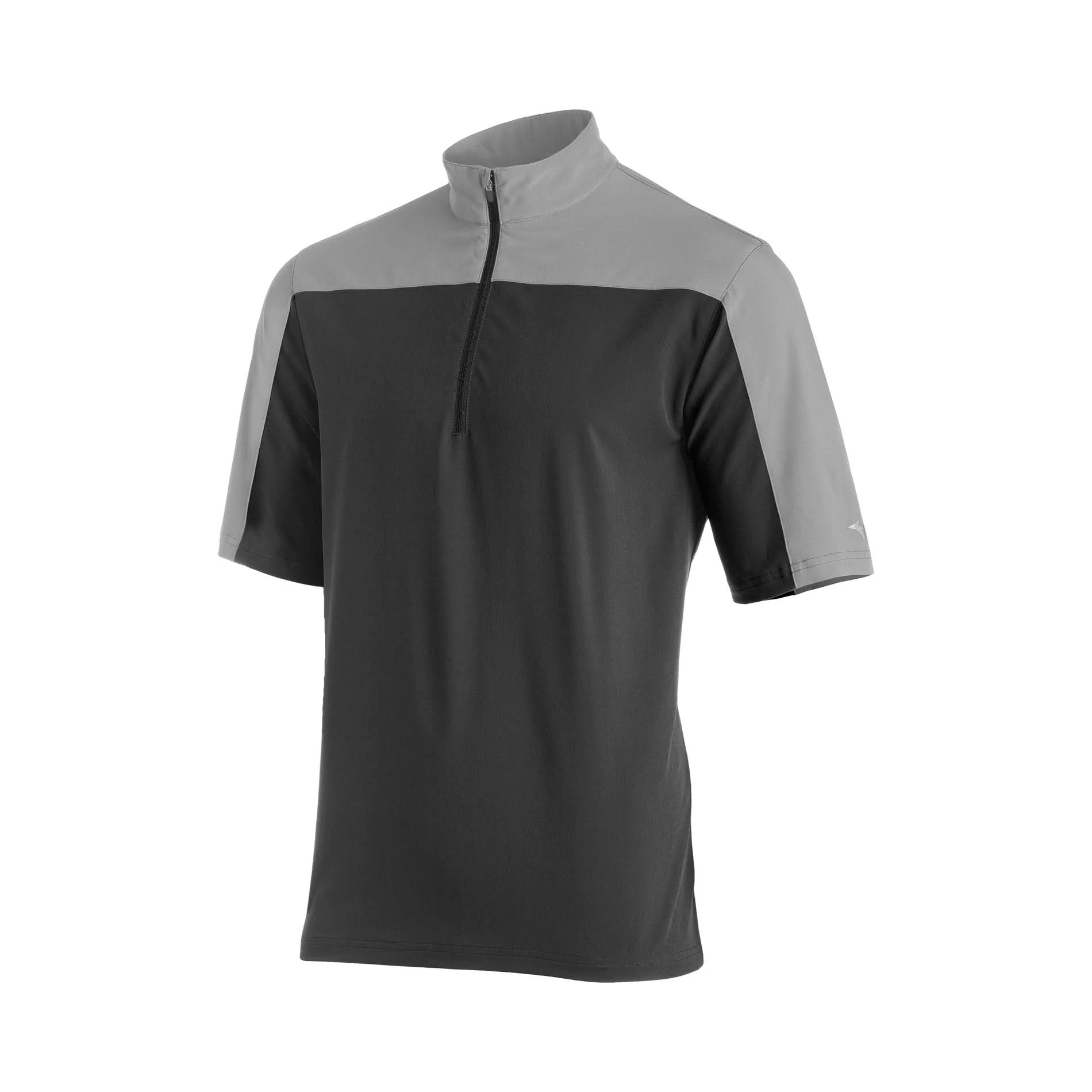 Mizuno Youth Comp Short Sleeve Batting Jacket: 350664 Black / Medium