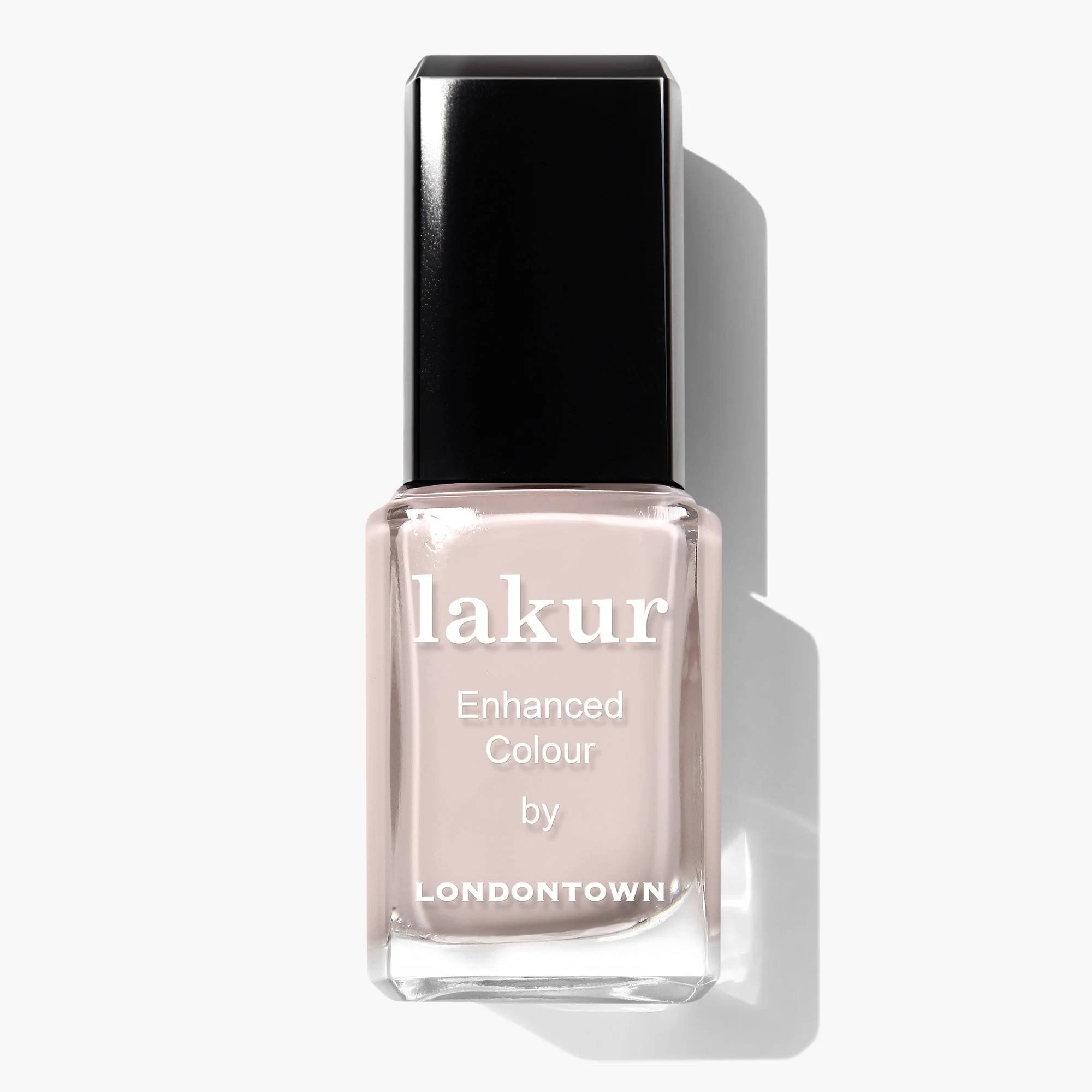 LONDONTOWN Pink Nail Polish, lakur, Vegan Chip-Resistant Long-Lasting Nail Lacquer