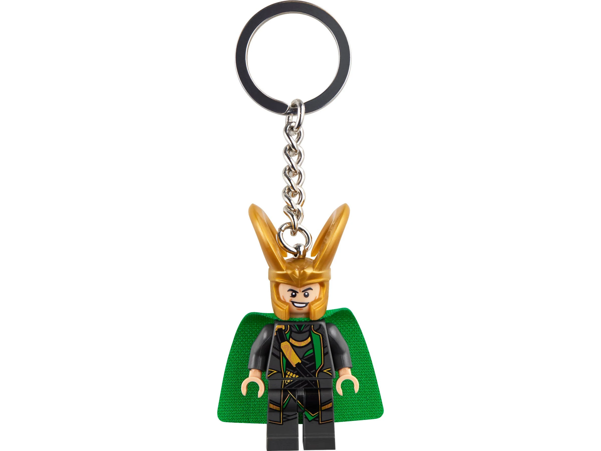 LEGO Marvel Super Heroes Loki Minifigure Keyring LEGO Keychain 854294