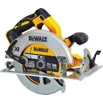 DEWALT XR POWERDETECT 20-Volt Max 7-1/4-in Cordless Circular Saw with Brake and Aluminum Shoe