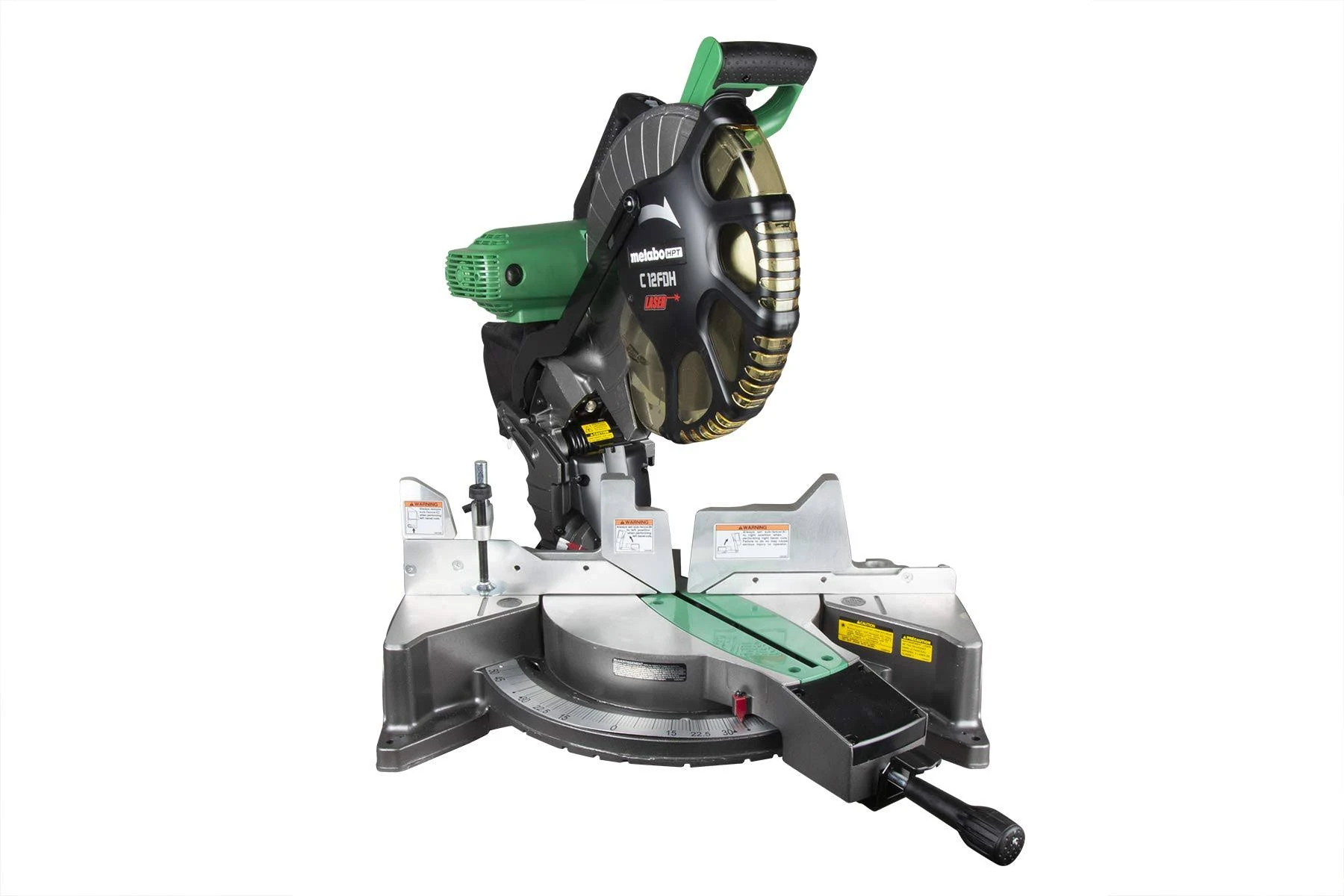 Metabo HPT C12FDHSM 12" Dual Bevel Miter Saw with Laser Marker