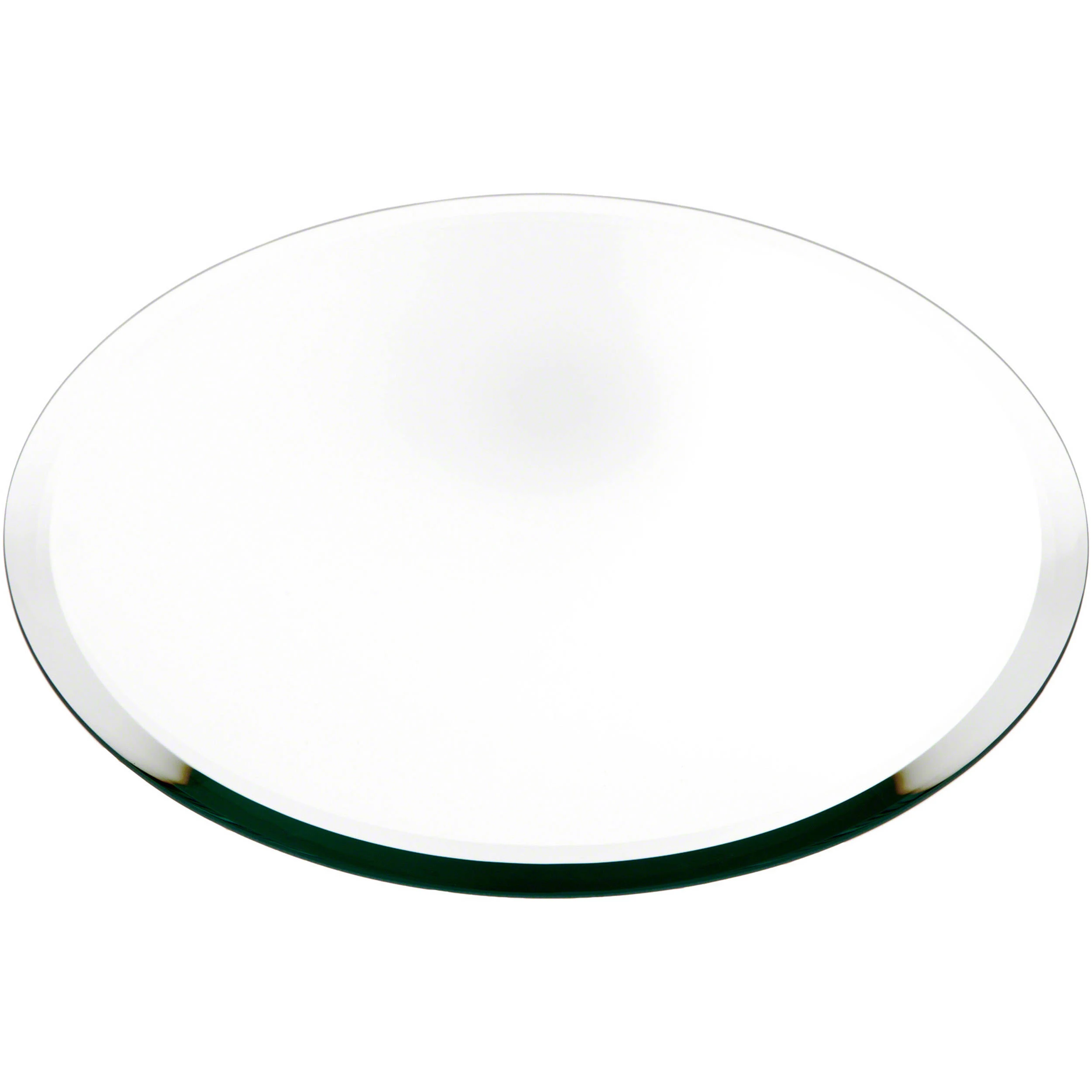 Plymor Round 5mm Beveled Glass Mirror, 12 inch x 12 inch