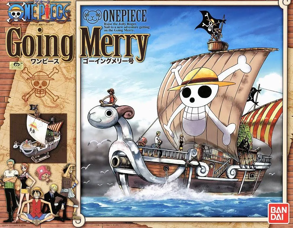 One Piece - Going Merry Model Ship