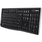 Logitech Wireless Keyboard K270 - Black