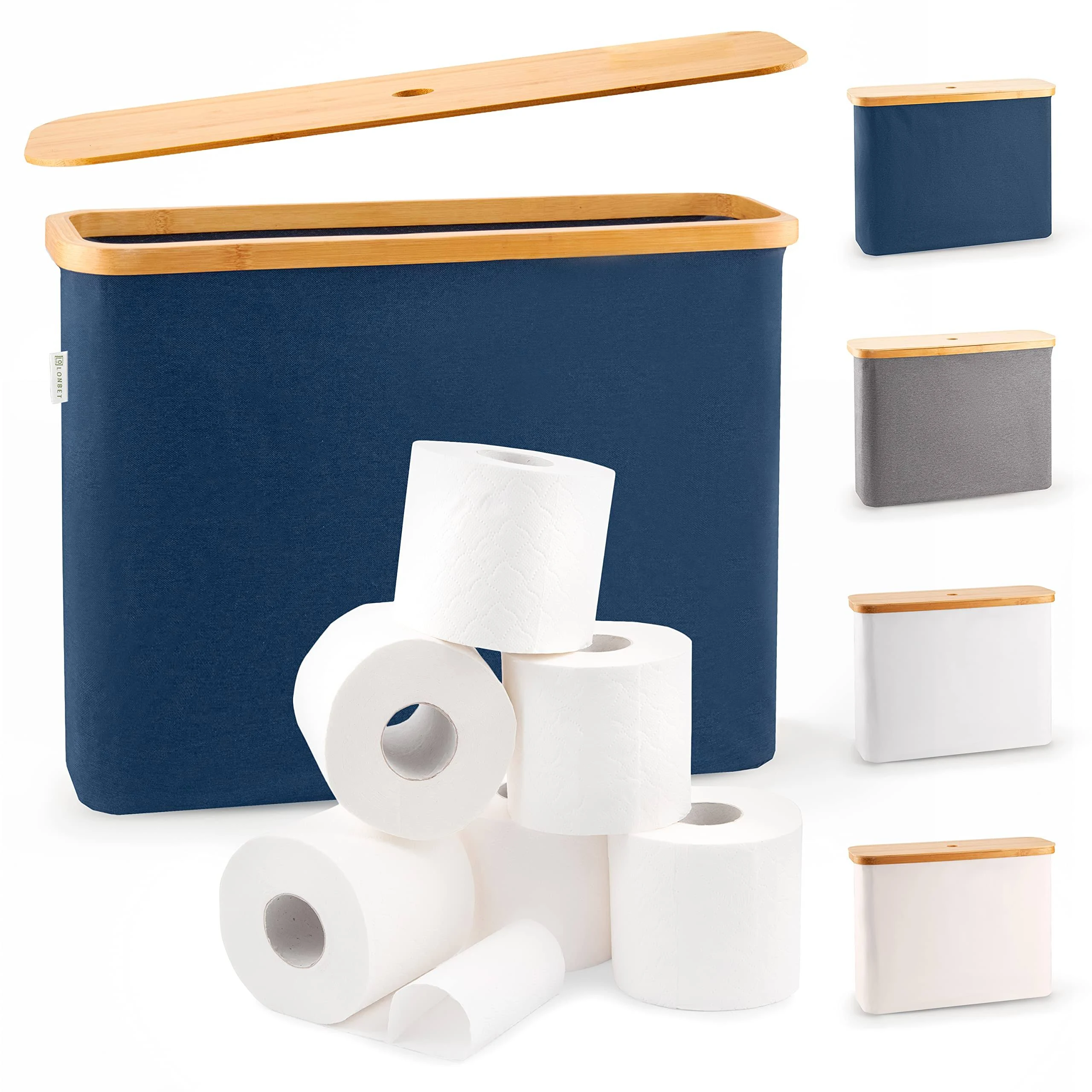 - Toilet Paper Basket - Toilet Paper Storage - the Ultimate Bathroom Organizer -