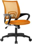 Home Office Chair Mesh Computer Desk Chairs with Lumbar Support Armrest Height A