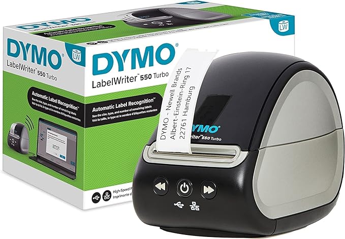 Dymo LabelWriter 550 Label Printer Black