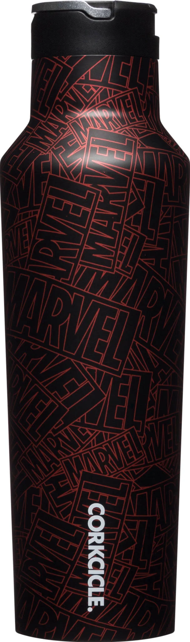 Corkcicle 20oz Sport Canteen Stainless Steel Bottle Marvel Logo Disney