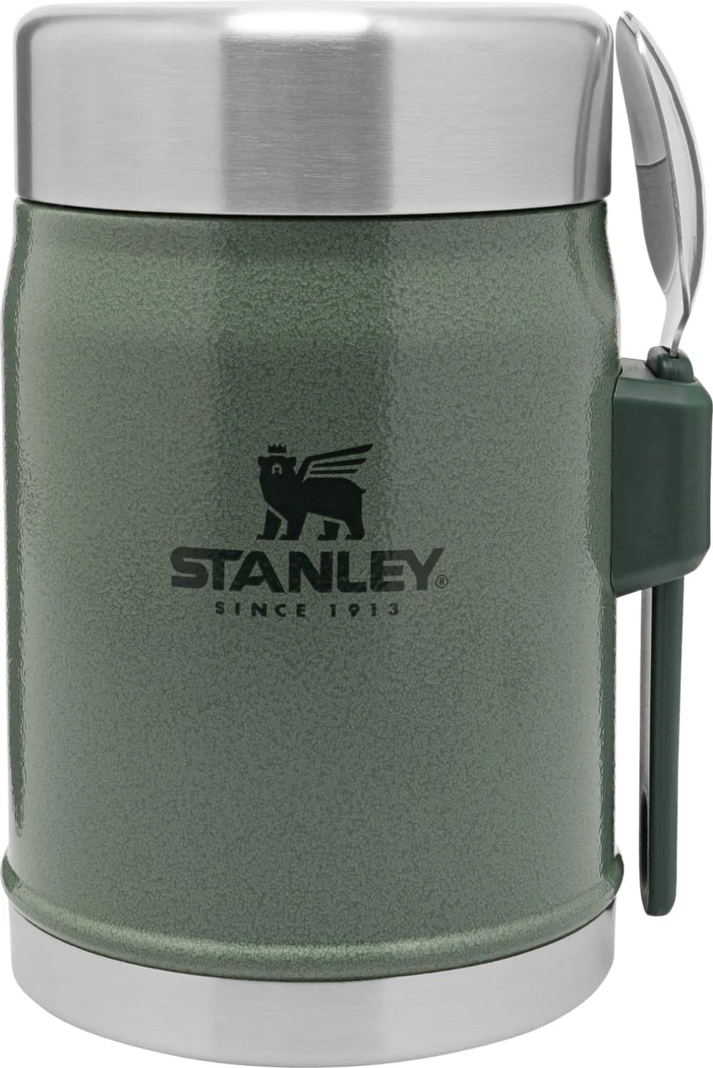 Stanley Classic Legendary Food Jar & Spork, 0.4L Green