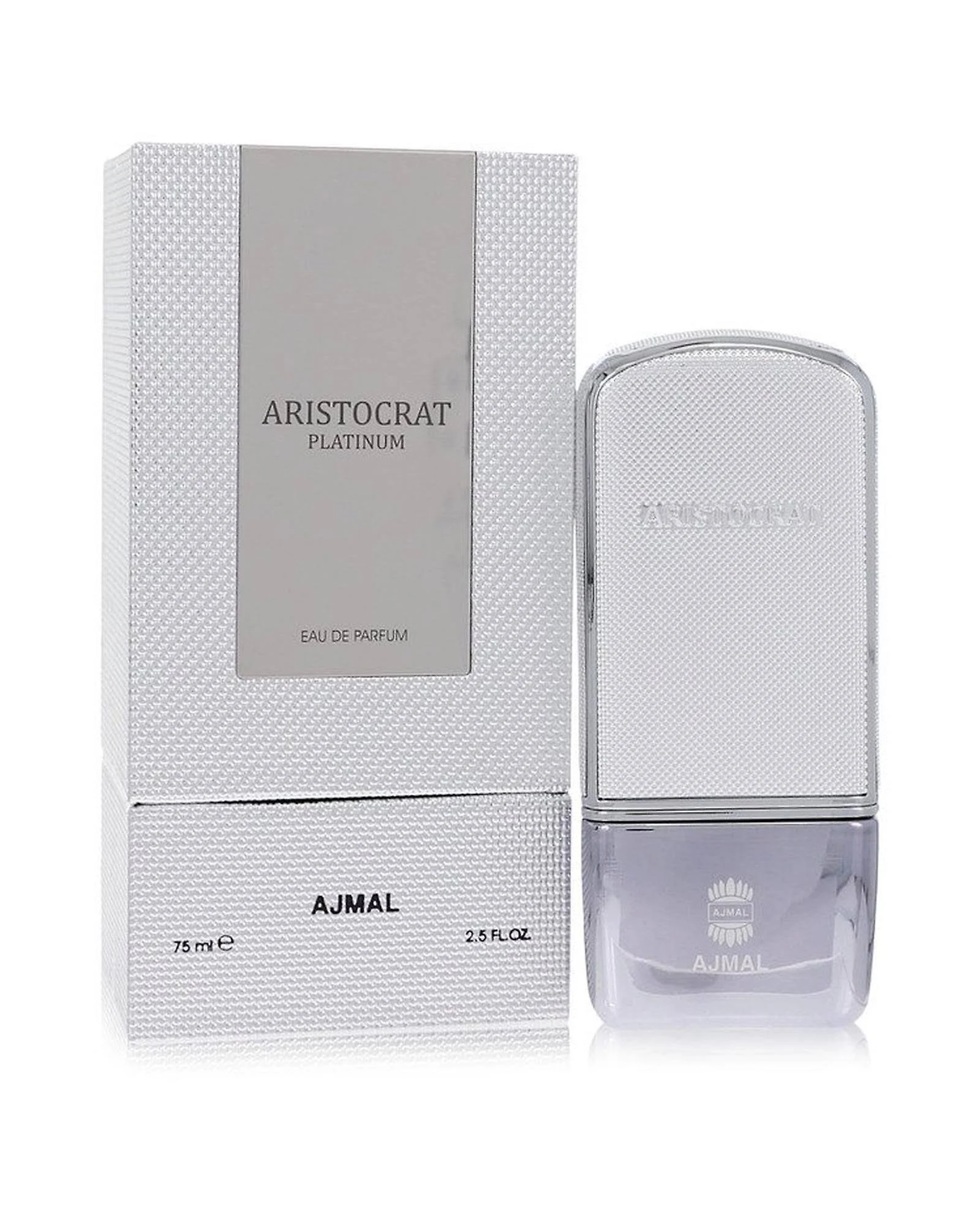 Ajmal Aristocrat Platinum by Ajmal Eau De Parfum Spray 2.5 oz (Men)