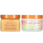 Tree Hut Tropical Glow Shea Sugar Scrub and Body Lotion Set Formulated with Cupuacu Butter, Certified Shea Butter and Guarana EX