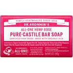 Dr Bronner's Rose Pure Castile Bar Soap, 5 oz.