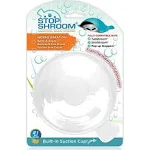 StopShroom The Ultimate Universal Drain Stopper Plug for Bathtub, Bathroom, and Kitchen Sink Drains (White)