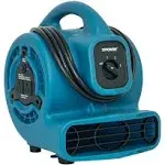 XPOWER P-80A Mighty Mini Air Mover 600 CFM Black