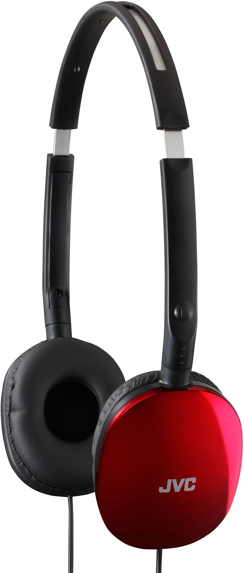 JVC HAS160R Flat Headphones - Red