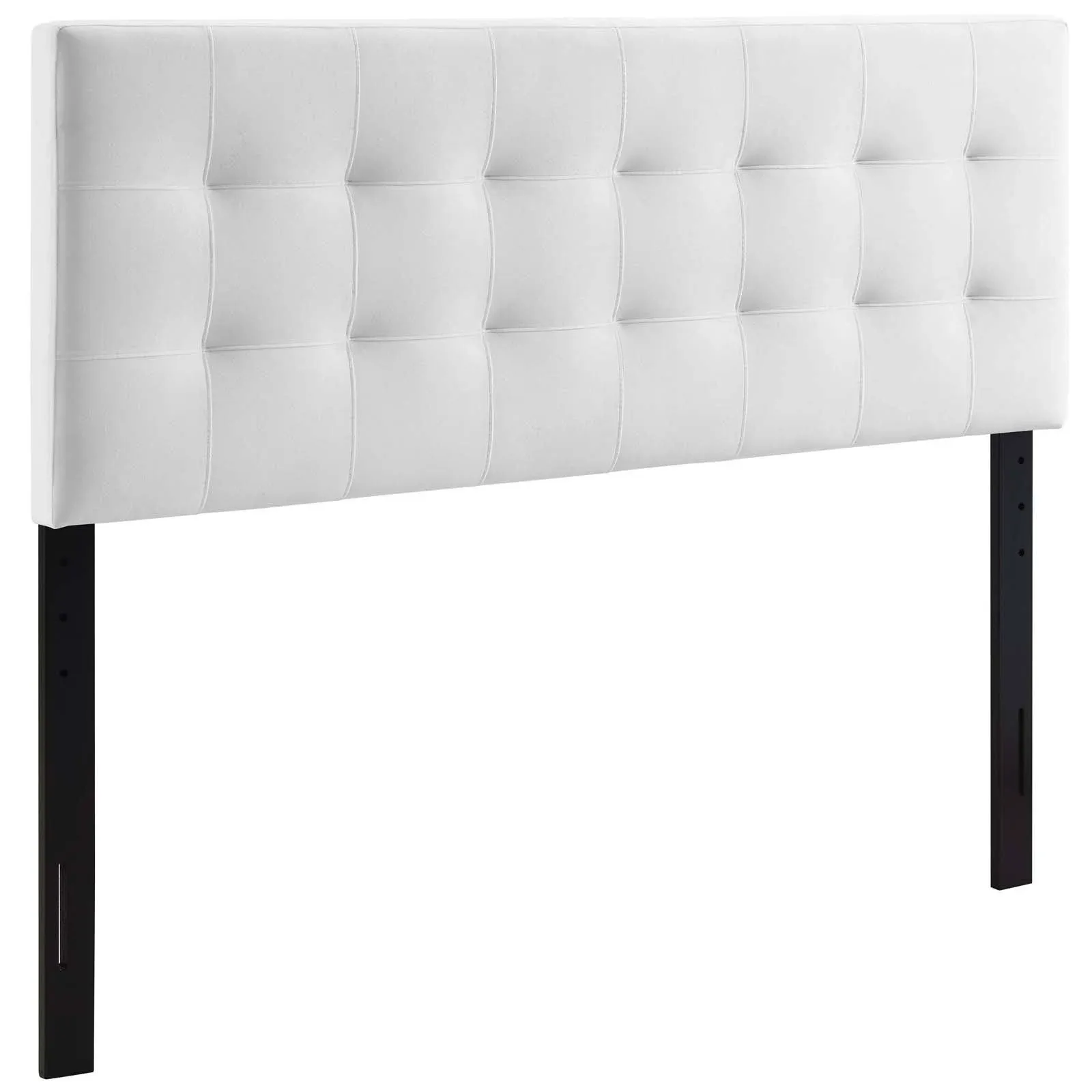 Modway Lily Biscuit Tufted Full Performance Velvet Headboard - White