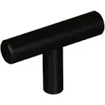 Amerock | Cabinet Knob | Black Bronze | 1-15/16 inch (49 mm) Length | Bar Pulls | 10 Pack | Drawer Knob | Cabinet Hardware