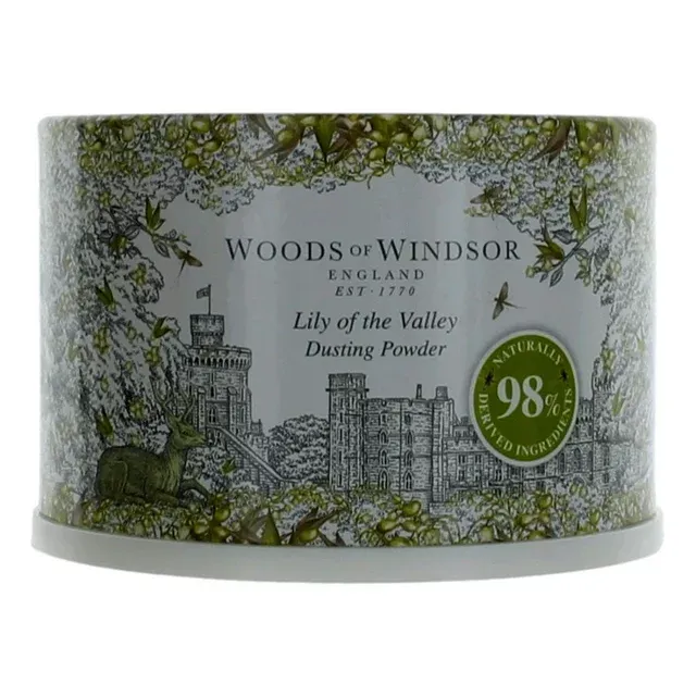 Lily of The Valley Woods of Windsor Dusting Powder