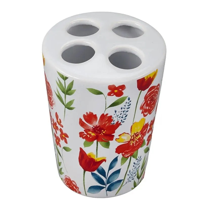 LTD Commodities Garden Delight Bathroom Collection Toothbrush Holder