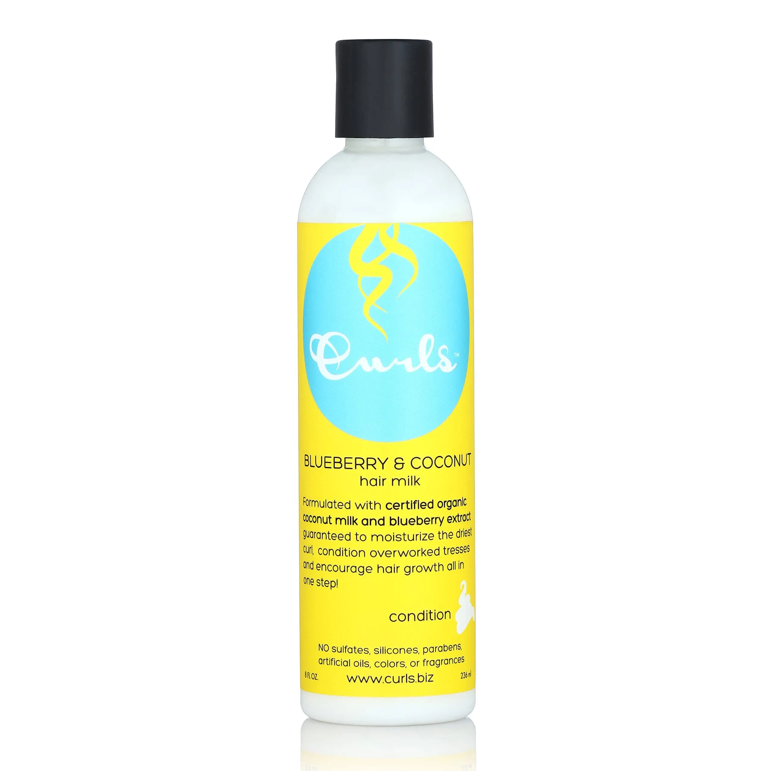 CURLS Blueberry &amp; Coconut Moisturizing Daily Conditioner, 8 fl oz