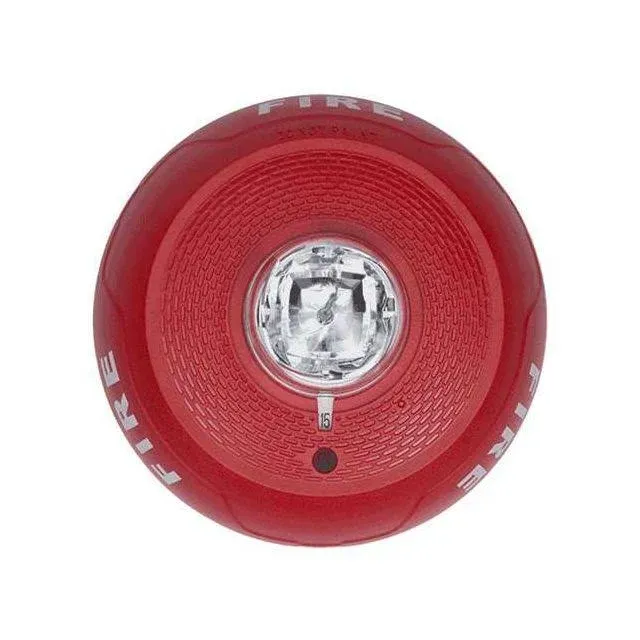 System Sensor Indoor Selectable Output Ceiling Mount Strobe FIRE Red SCRL