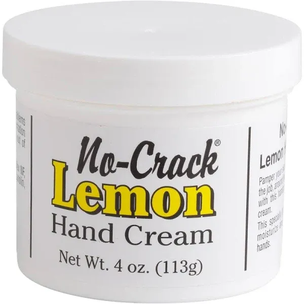 No-Crack 4-oz. Lemon Hand Cream - Duluth Trading Company