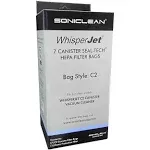 Soniclean WhisperJet C2 Canister Filter Bags