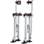 VEVOR Drywall Stilts Aluminum Tool Stilts 24''-40'' Adjustable Painting Silver