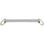 PeakWorks Reusable, Industrial/Construction Steel Roof Anchor Bracket, Silver