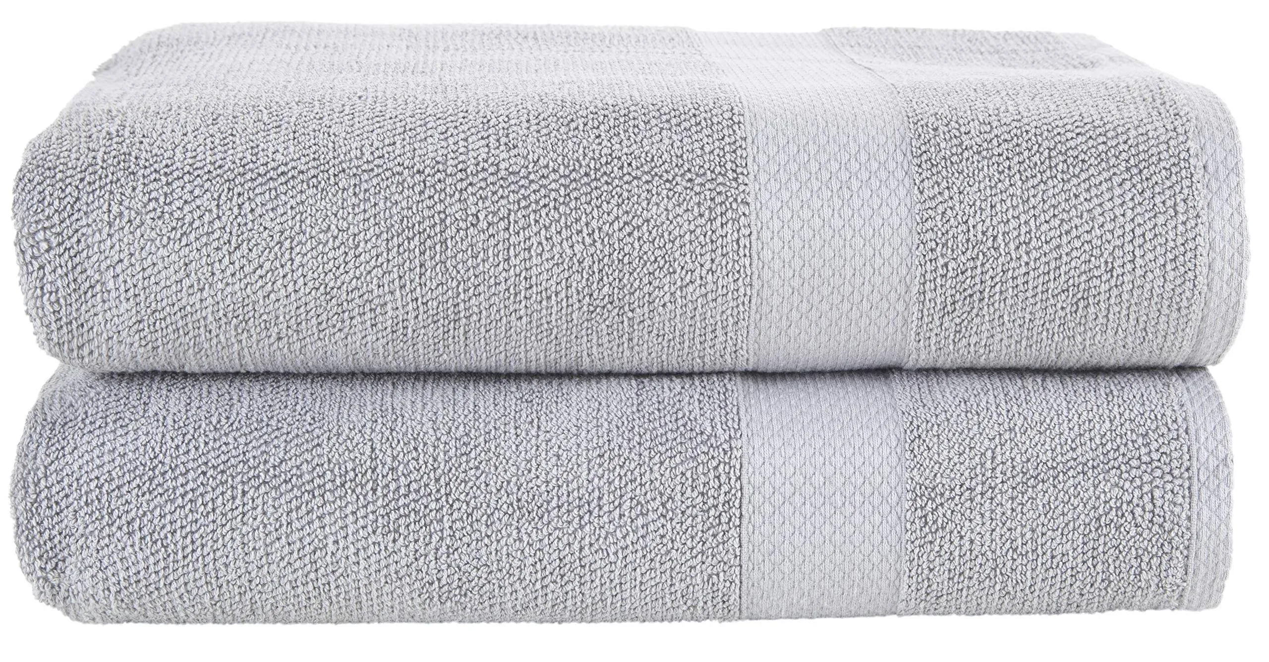 Maura Premium Bath Sheets 100% Cotton 35x70 Oversized Ultra Absorbent Quick Dry ...