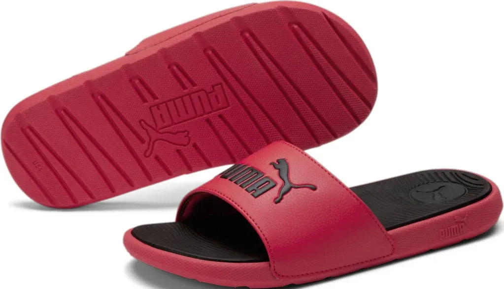 Puma Cool Cat 2.0 Big Kids' Sandals, for All Time Red/Black, 4