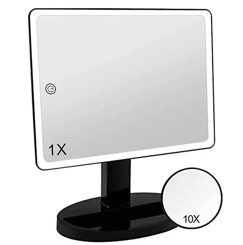 Large Lighted Vanity Makeup Mirror (X-Large Model)- 3 Color Lighting Modes Li...