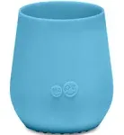 Tiny Cup Blue - 100% Silicone Training Cup for Infants - 4 months + - Designe...