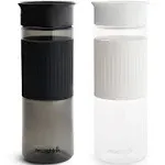 Munchkin Miracle 360 Cup, 2 Pack, 24 Ounce, Black and White