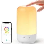 meross Smart Table Lamp for Bedroom, Bedside Lamp Support Apple Homekit and A...