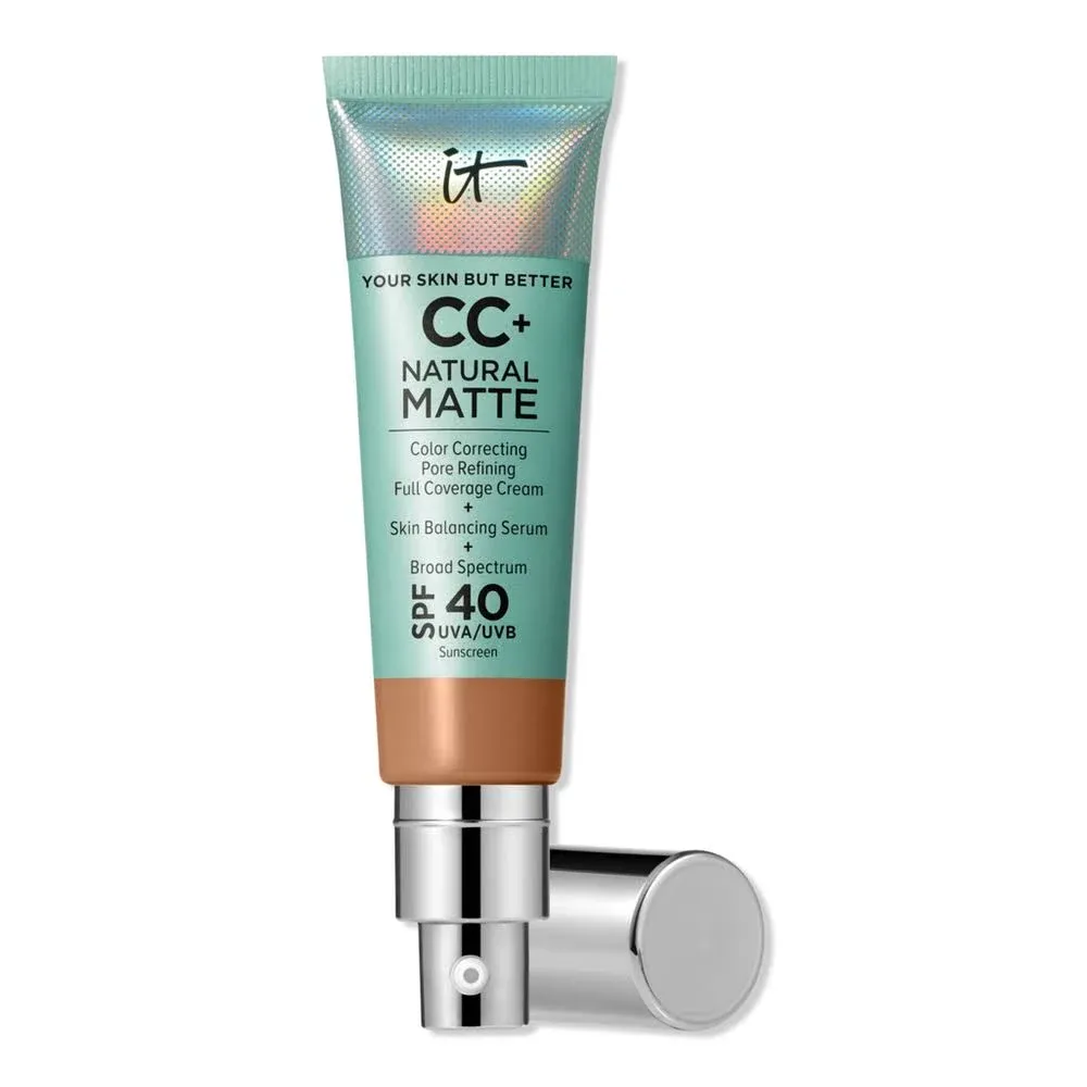 It Cosmetics Cc+ Cream Natural Matte Foundation with SPF 40 - Tan Cool