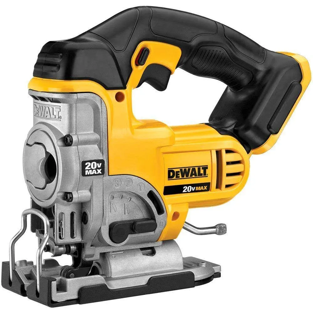 DEWALT 20V MAX XR Jig Saw, 3,000 Blade Speed, Cordless, LED Light, Bar