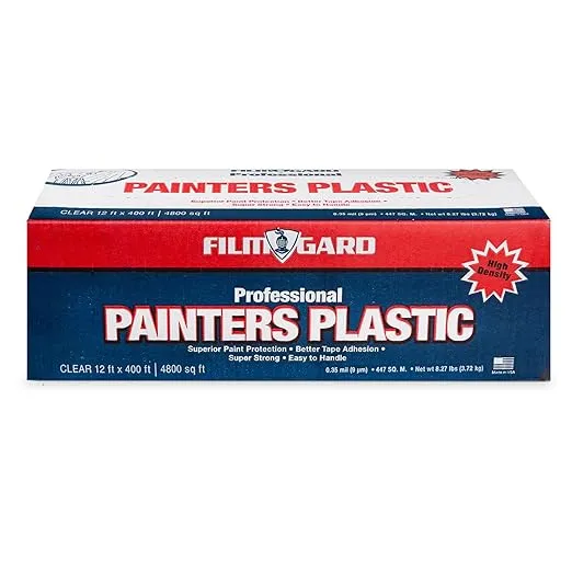 Film-Gard 0.35 Mil Painter's Plastic Film