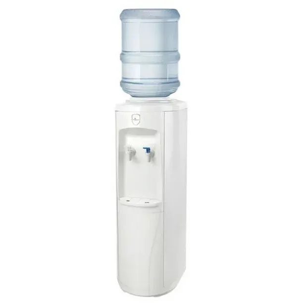 GHP Vitapur Top-Load Floor Standing Hot and Cold Water Dispenser, White, Model#