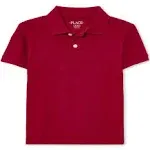 The Children&#039;s Place boys Uniform Pique Polo Shirt Classicred XL 14 husky