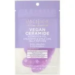 Pacifica Vegan Ceramide Hydration Fill Undereye & Smile Line Jelly Patches, Coconut (0.33 fl oz, 4 ct)