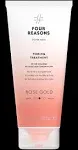 Four Reasons Color Mask - Rose Gold - (27 Colors) Toning Treatment, Color Depositing Conditioner, Tone & Enhance Color-Treated Hair - Semi Permanent Hair Dye, Vegan and Cruelty-Free, 6.76 fl oz